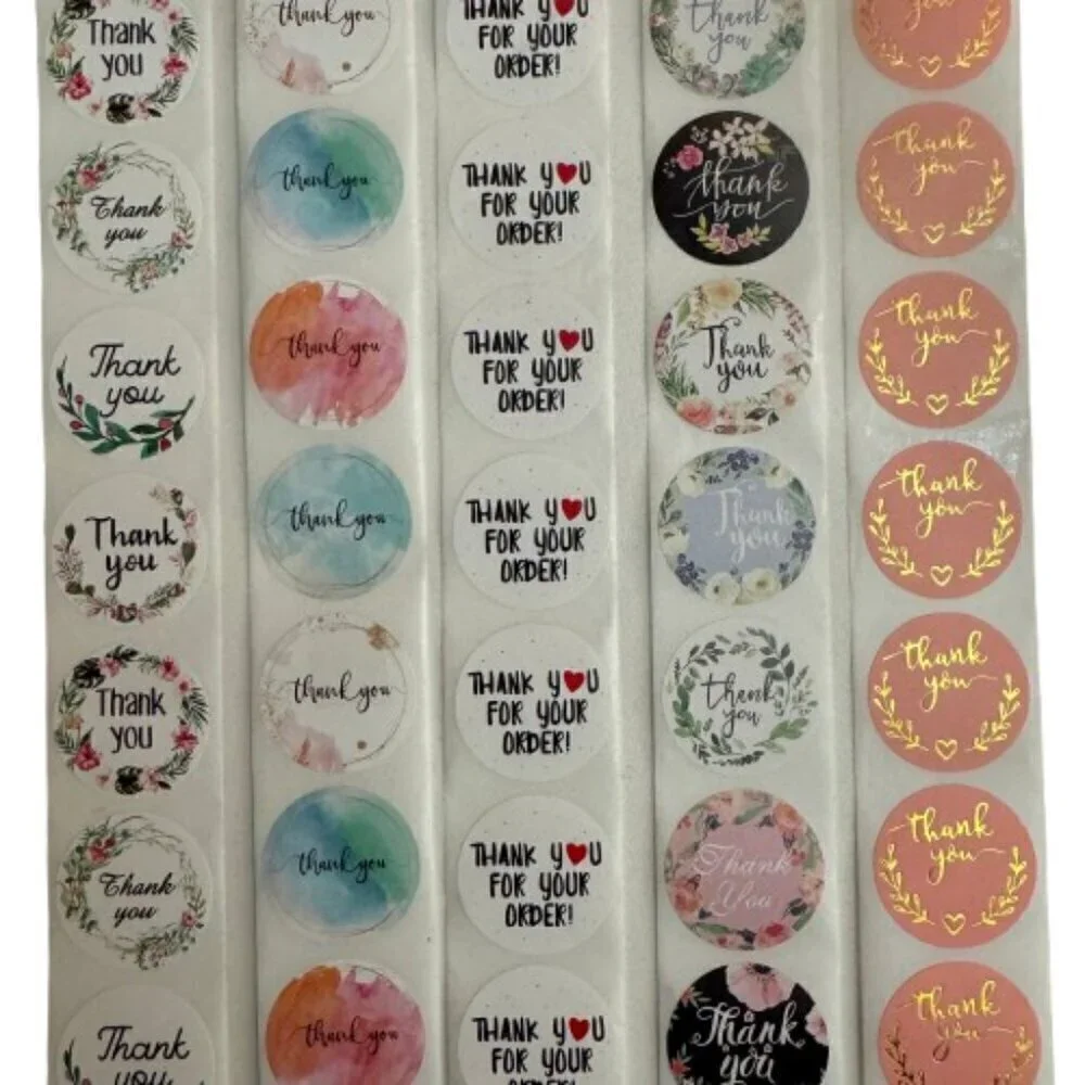 🛒 $3 Thank You Stickers small business 1